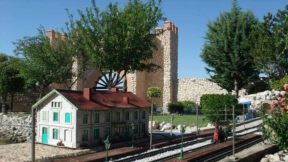 El parque de atracciones de Olmedo.