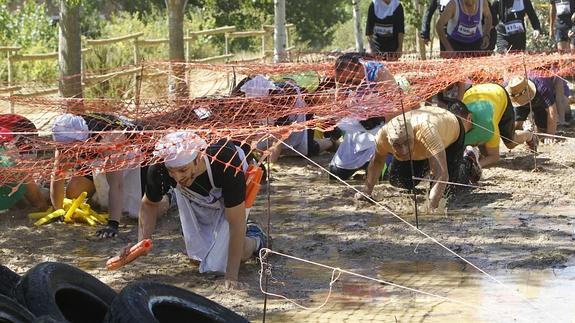 Corredores en la Grijota Fun Race. MERCHE DE LA FOTO