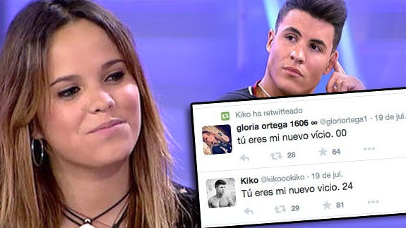 Gloria Camila y Kiko Jiménez.