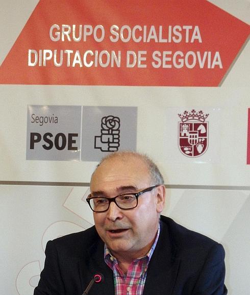 Jesús Yubero, portavoz socialista en la Diputación. 