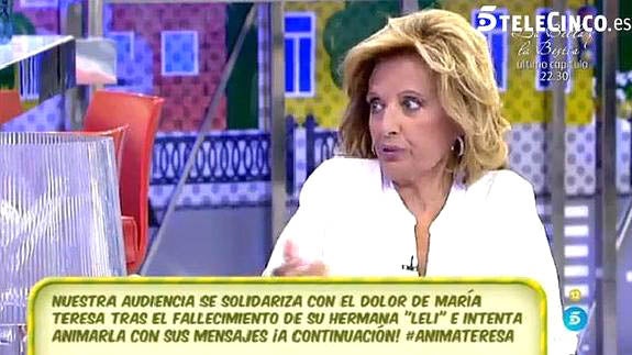María Teresa Campos.