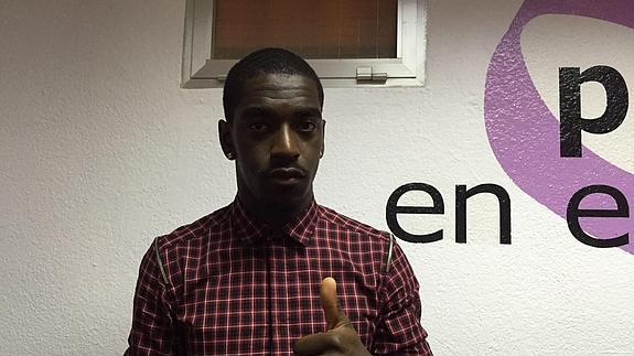 Bruno Varela, el día que llegó al Zorrilla. 