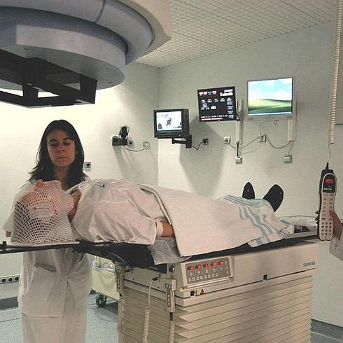 Servicio de Radioterapia en un complejo hospitalario de la región.