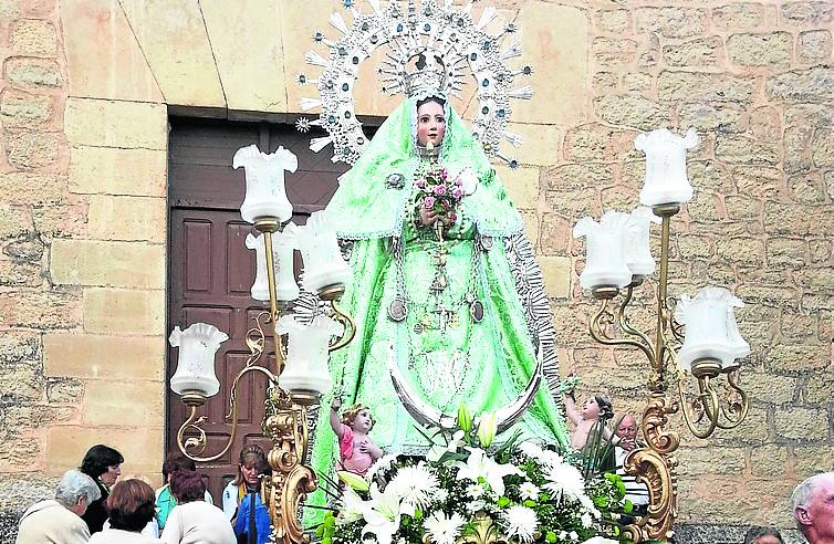 La Virgen de la Estrella, patrona de Casla.