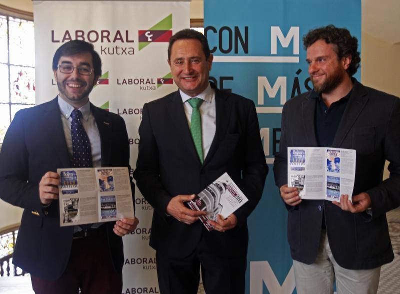 Desde la izquierda, Ernesto Monsalve, Teófilo Gómez y Luis Muñoz. 