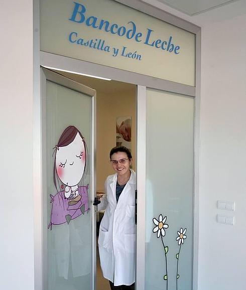 María Samaniego, responsable del Banco de Leche del Hospital Río Hortega. 