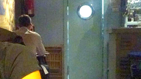 Los Reyes en el restaurante Gumbo.