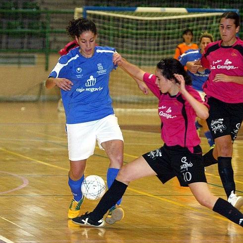 Cris, durante un partido de la primera temporada del Unami en Segunda. 