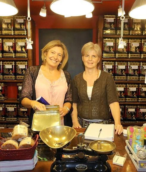 Cissi Petterson y Ana Sánchez, en La Tetera.  
