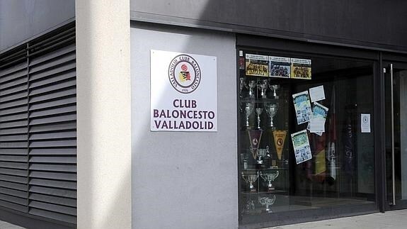 Oficinas del CB Valladolid. 