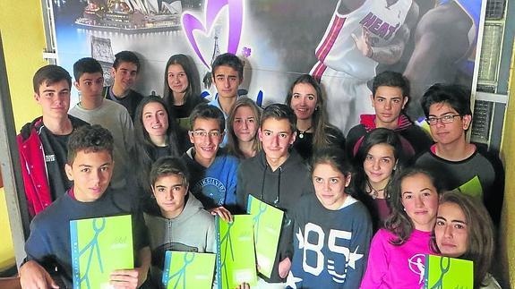 Estudiantes de Secundaria y Bachillerato de Maristas presentados a los exámenes de Cambridge.