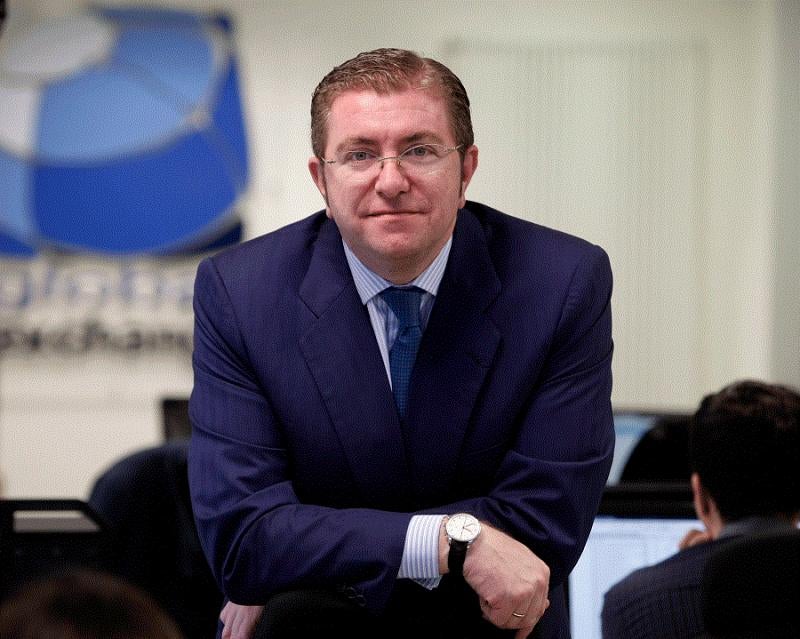 El presidente de Global Exchange, Isidoro j. Alanís. 