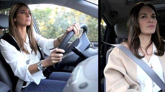 Mariló Montero (izd) y Fabiola. 