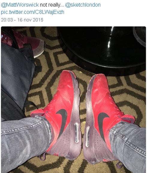 Las zapatillas de la discordia.