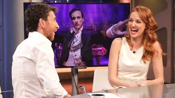Pablo Motos entrevista a Cristina Castaño.