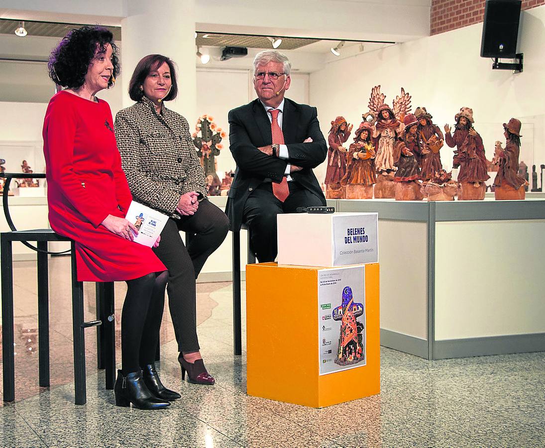 Florencia Corrionero, Carmen Ávila y Antonio Basanta. 