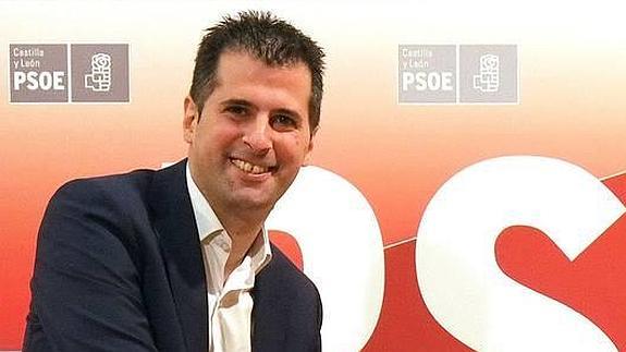 Luis Tudanca, portavoz del PSOE en las Cortes.