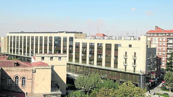 Vista panorámica del hotel Corona Sol.