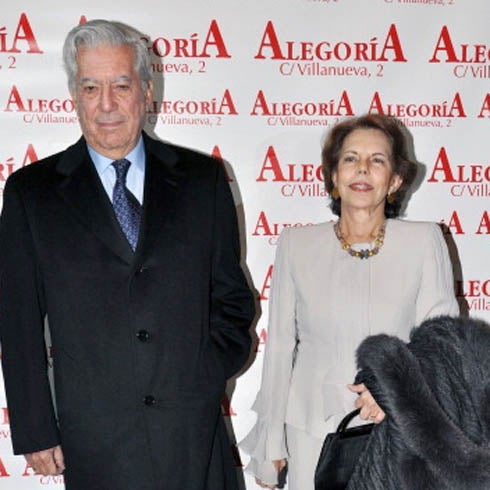Patricia Llosa con Mario Vargas Llosa.