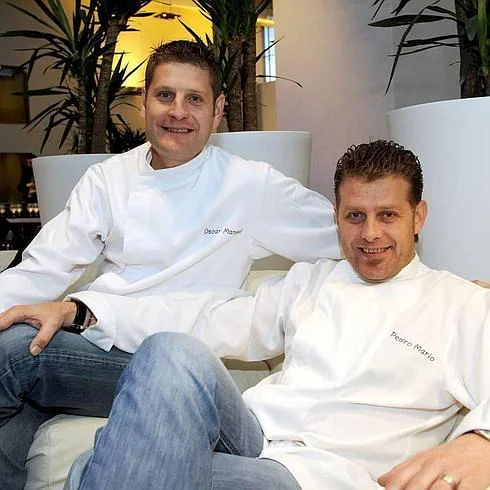 Óscar Manuel y Pedro Mario Pérez, del restaurante El Ermitaño de Benavente 