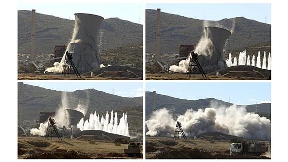 Secuencia de la demolición.