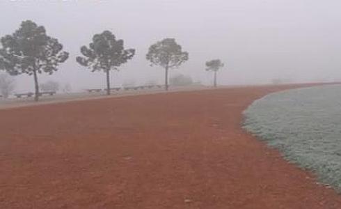 Cencellada esta mañana en Valladolid.