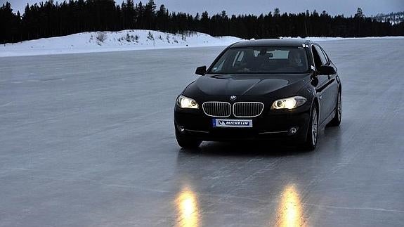 Circuito de pruebas de Michelin en Invalo (Finlandia). 