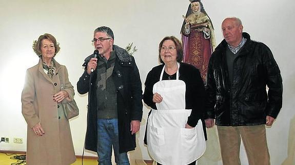 Manuel Ambrosio Sánchez, en la inauguración de la feria del pasado año. 
