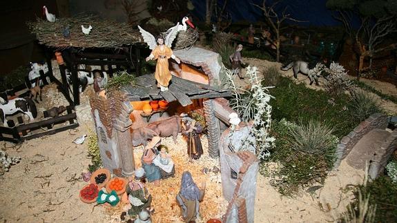 Uno de los belenes del año pasado.