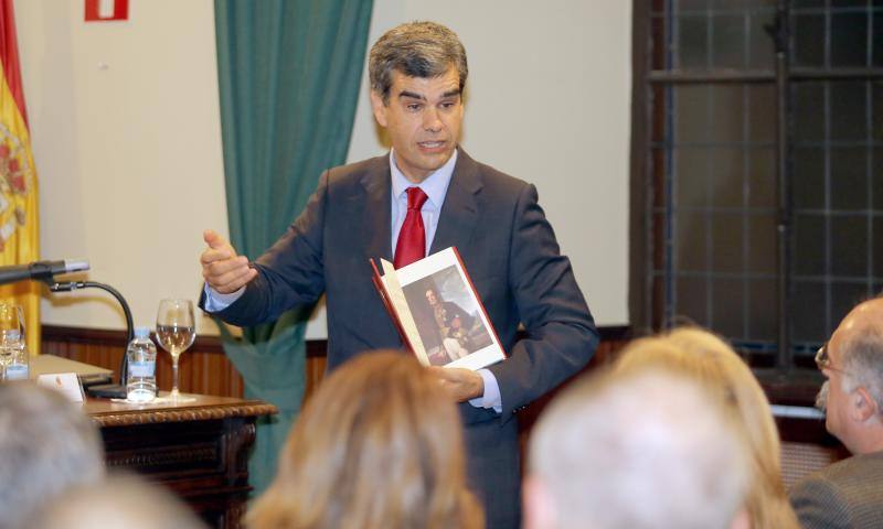 Gonzalo Serrats, durante el Aula de Cultura el pasado miércoles.