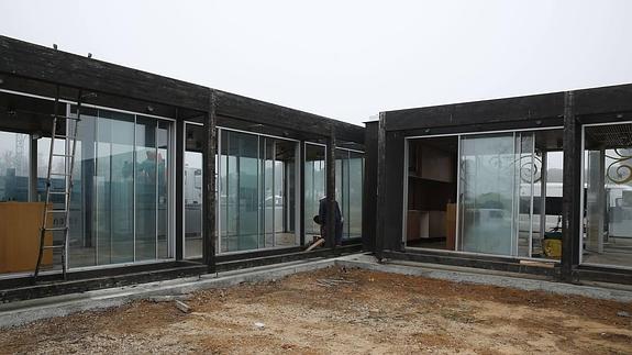 Instalaciones para la Fiesta de la Moto. 