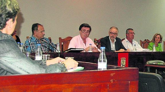 Un momento del último pleno. 