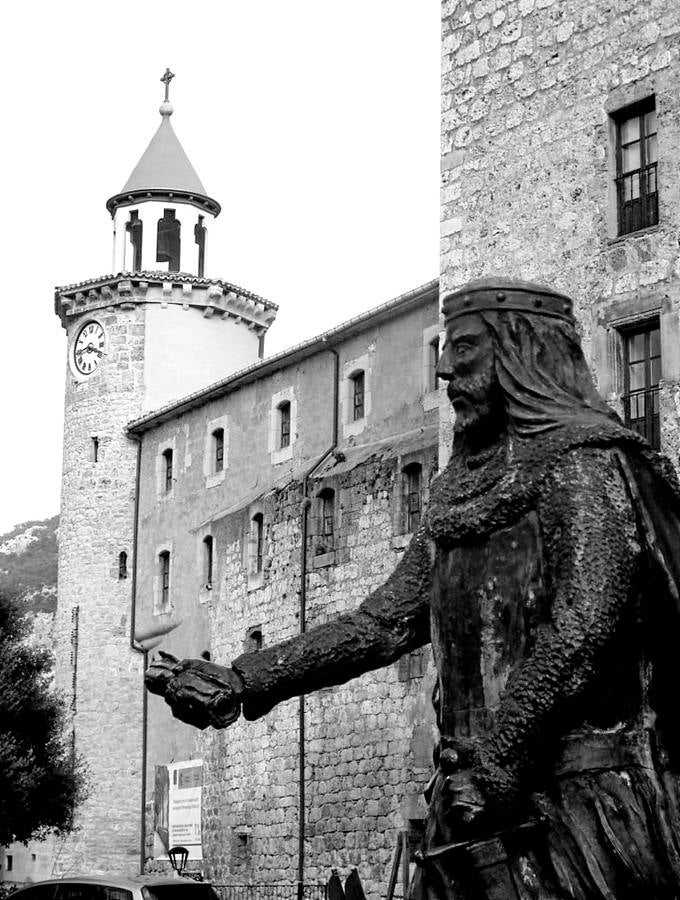 Monasterio de Oña, una de las paradas de Ridruejo en su recorrido por la provincia burgalesa. 