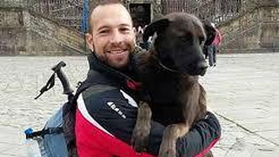 Diego Blanco, el bombero-romántico de Sepúlveda, entre los favoritos de la 'princesa' Rym