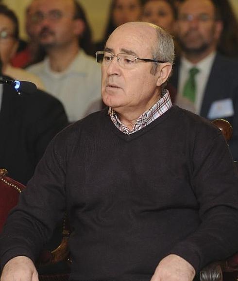 Pedro Mielgo durante la declaración 