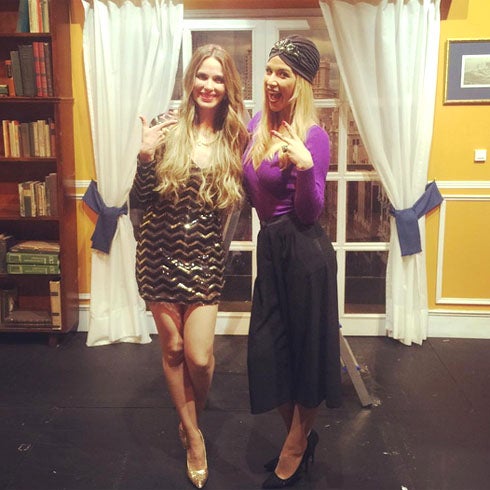 Tamara Gorro con Vanesa Romero.