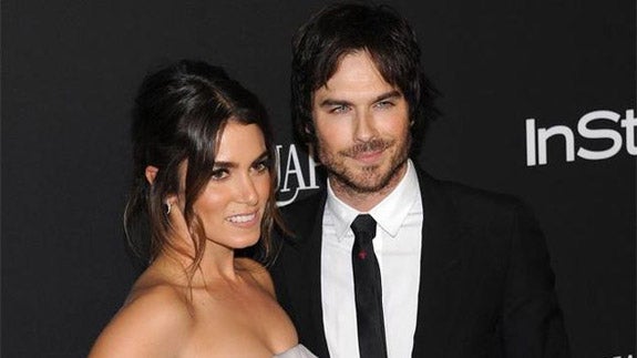 Ian Somerhalder y Nikki Reed.