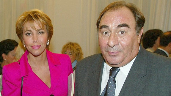 Carla Duval con Santiago Paredes.
