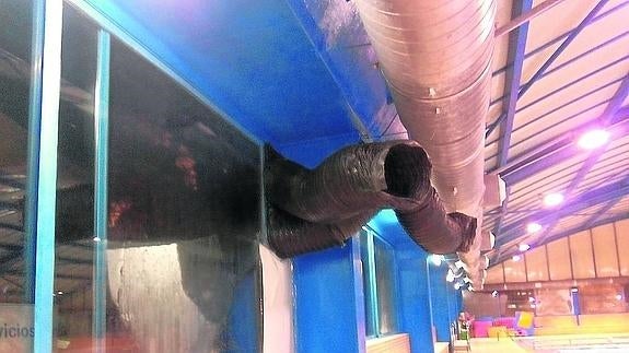 Estado de una de las tuberías