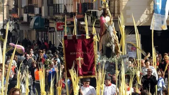 Procesión de La Borriquilla.