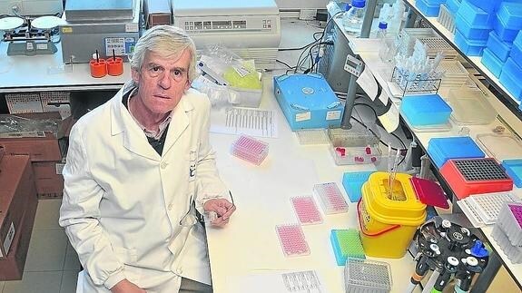 Fernando de Ory, especialista delCentro Nacional de Microbiología del Instituto Carlos III. 