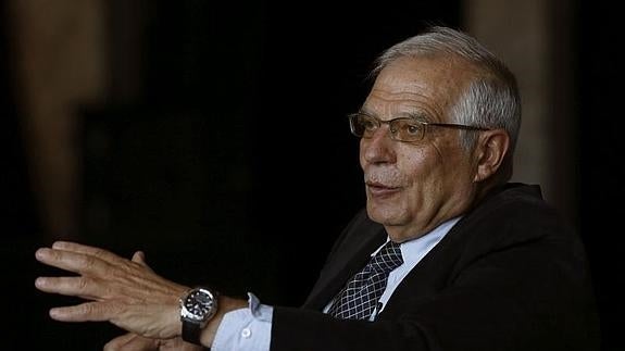 El expresidente del Parlamento Europeo, Josep Boerrell. 