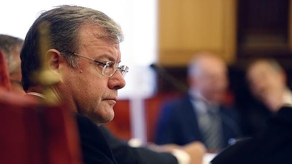 El alcalde de León preside el pleno de este lunes. 