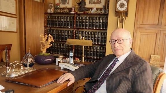 El psiquiatra Blas Bombín. 