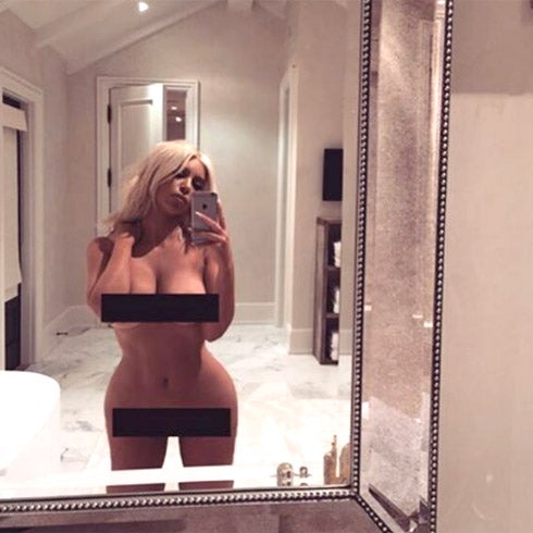 Un nuevo desnudo de Kim Kardashian revoluciona Instagram