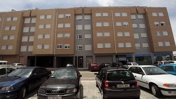 Edificio construido en los terrenos del Sector 8.