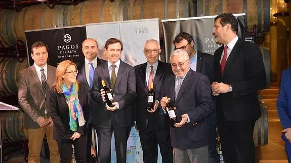 Presentación del vino oficial de Las Edades del Hombre en Pagos del Rey Museo del Vino, en Morales de Toro.