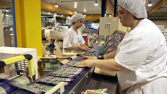 Empresa Cadbury-Dulciora en Valladolid. 