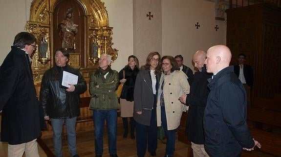 Visita a la iglesia de las Brígidas.