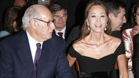 Isabel Preysler con Miguel Boyer.